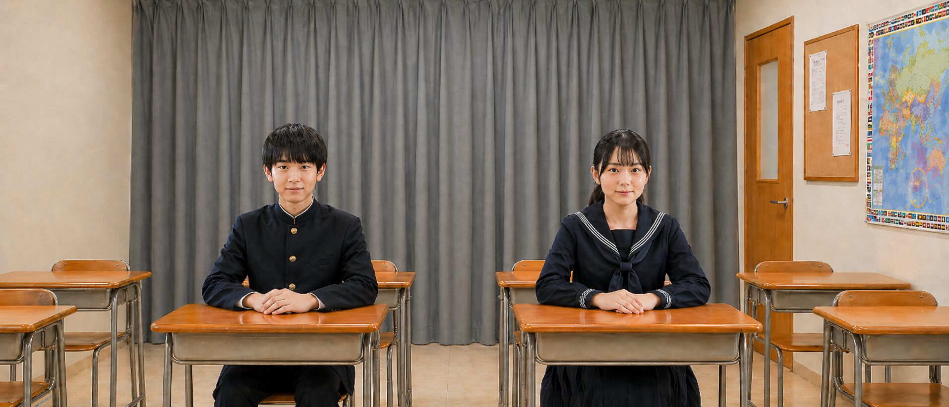 城東進学会の教室で学習する生徒のイメージ